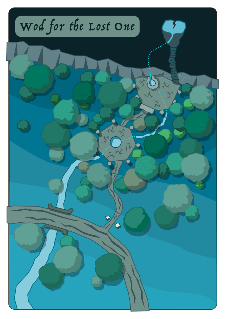 Story map for A Fading Memory - a military fantasy short story by Gerhi Janse van Vuuren